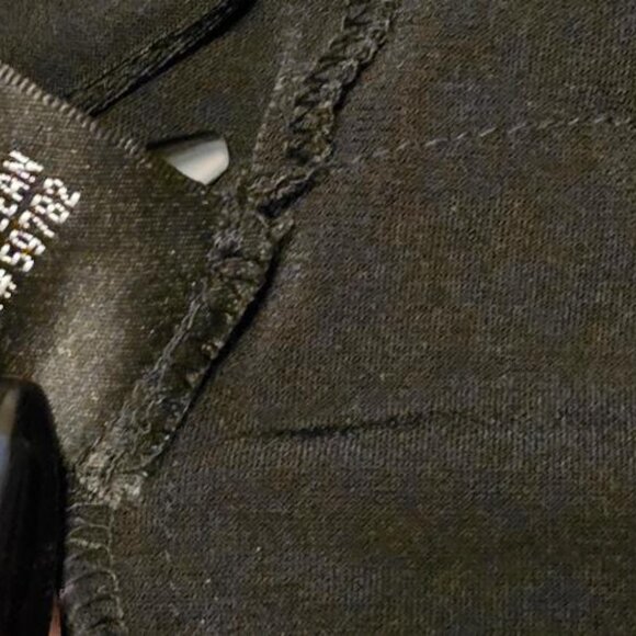 Adrianna Papell Black Tiered Formal Dress SZ 12 - Picture 7 of 7